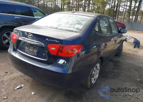 2010 Hyundai Elantra Gls from USA, damaged, VIN KMHDU4AD5AU113852